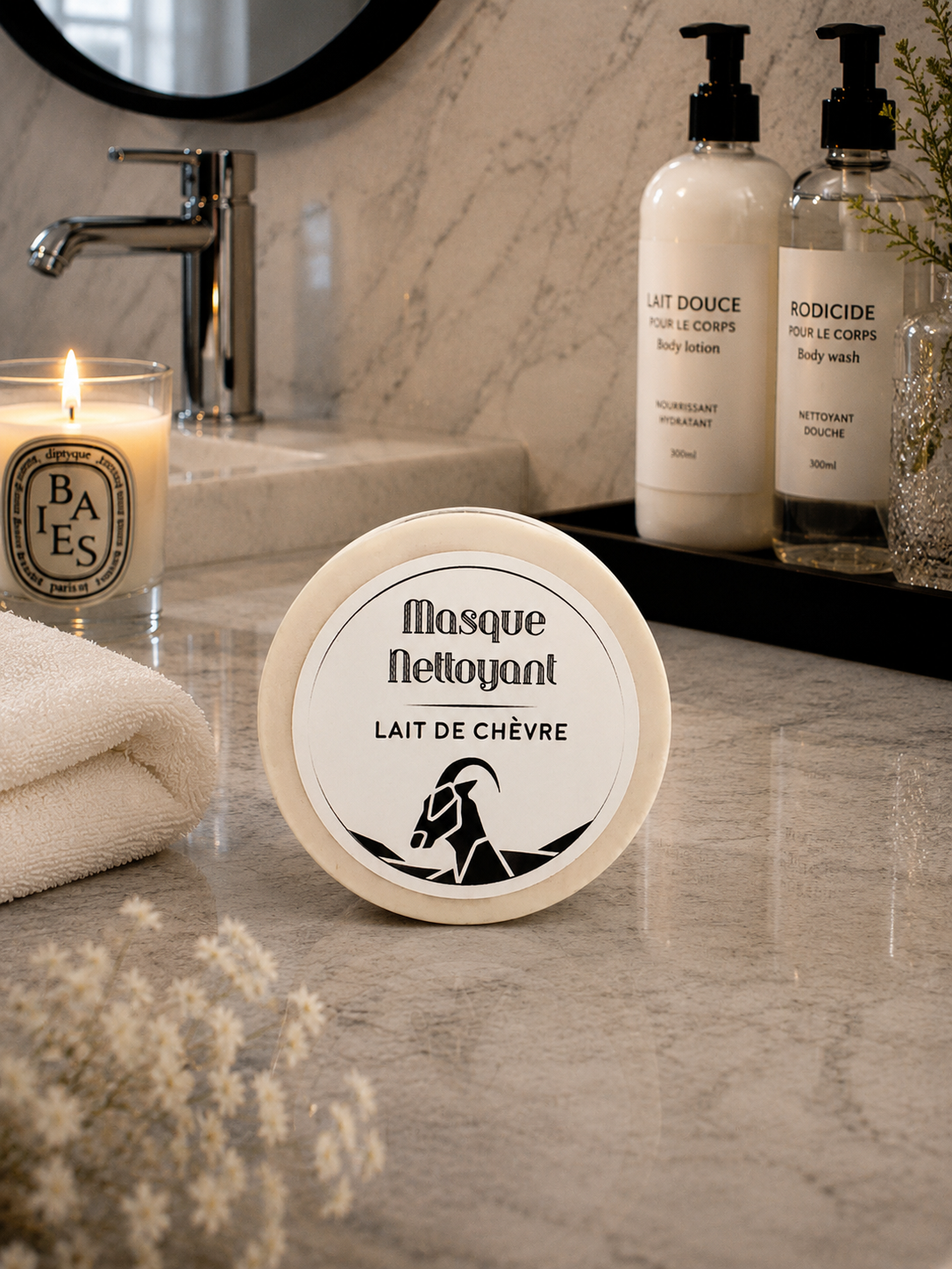 savons masques au lait de chèvre