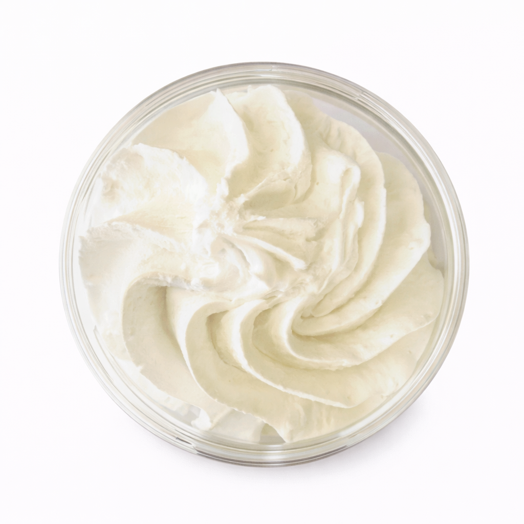 Chantilly de douche et bain Vanille karité artisanal