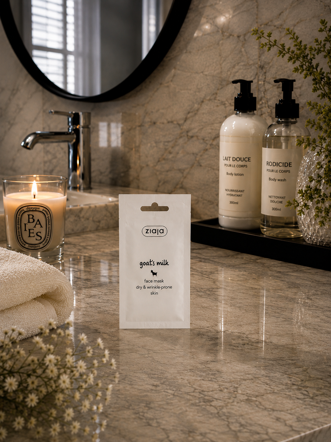 Masque Lissant et Hydratant au Lait de Chèvre