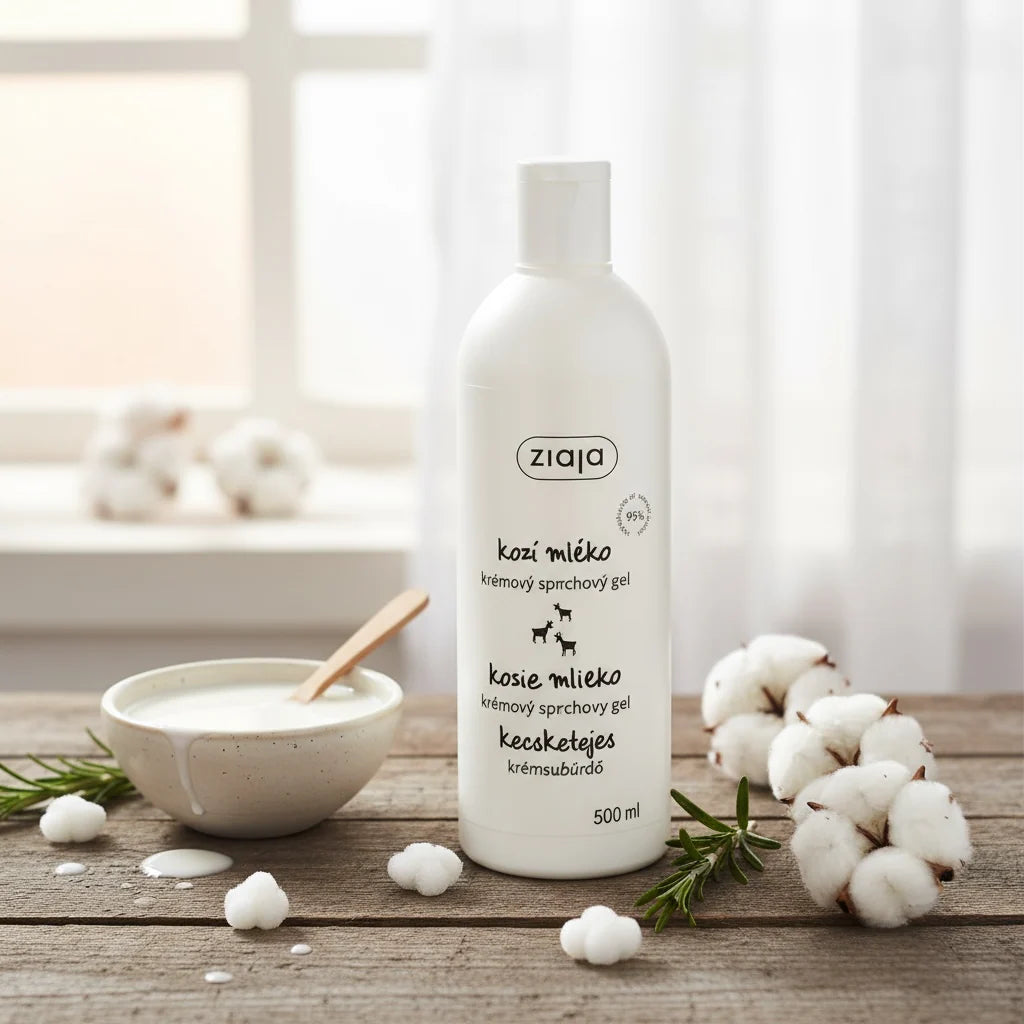 Crème de Douche Hydratante au Lait de Chèvre