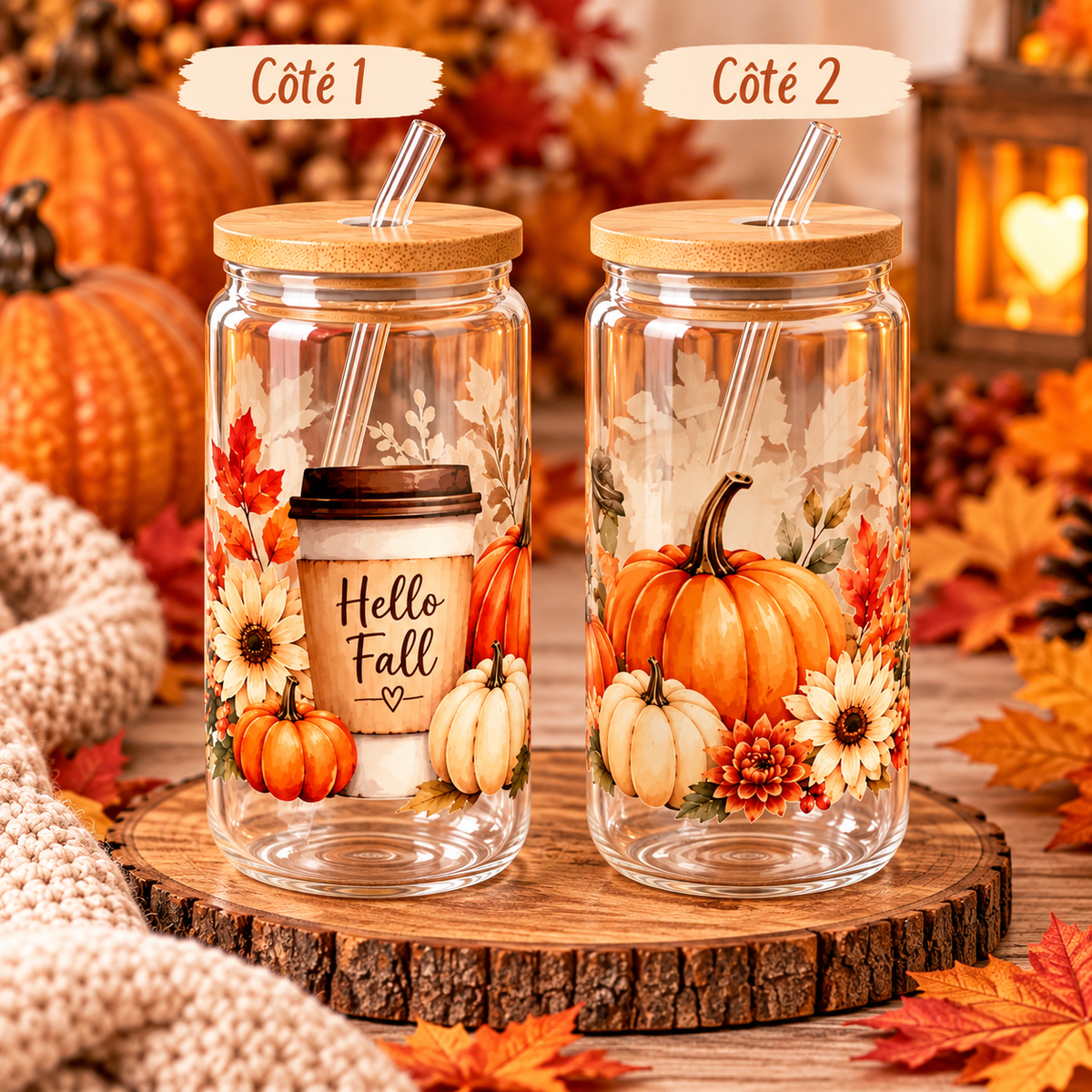 Verre Canette – Hello Fall, Douceur d’Automne