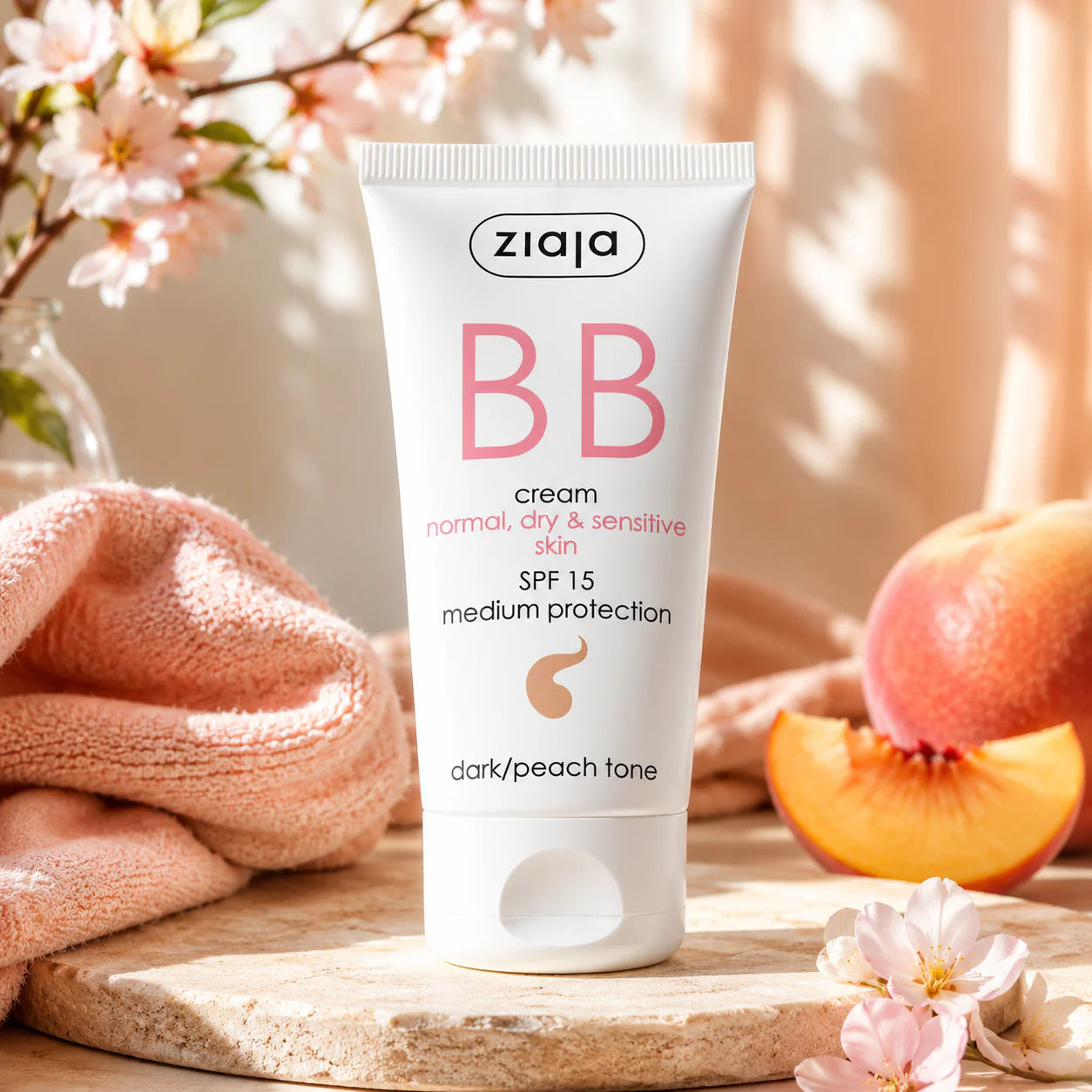 BB Crème pour Peau Sèche & Sensible Beige Doré - Ziaja