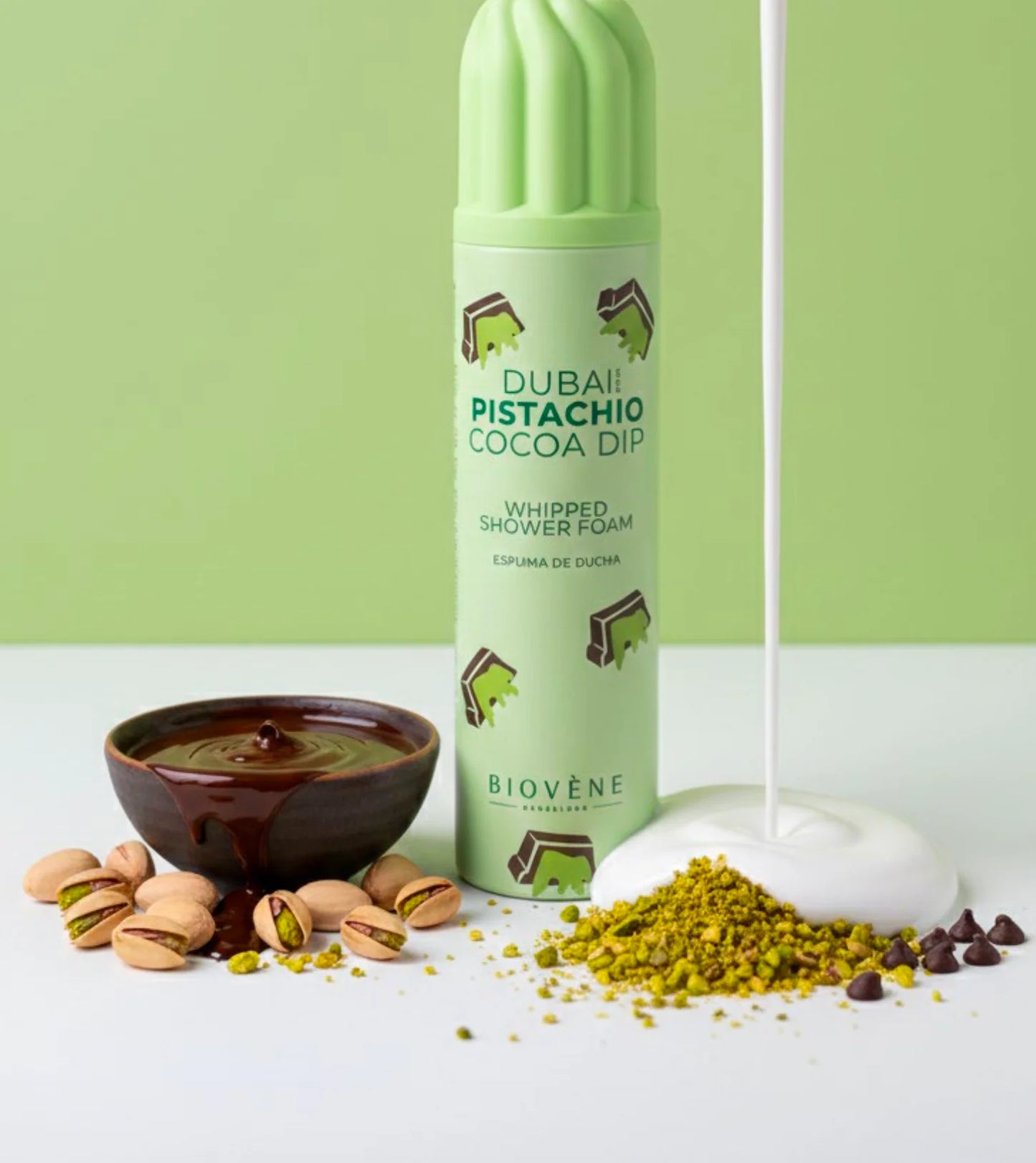 Mousse de Douche Fouettée Dubai Pistachio Cocoa