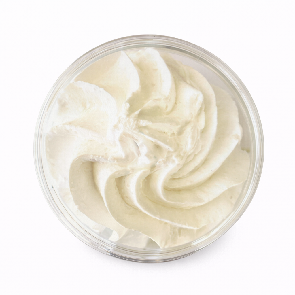Chantilly de douche et bain Musc blanc artisanal