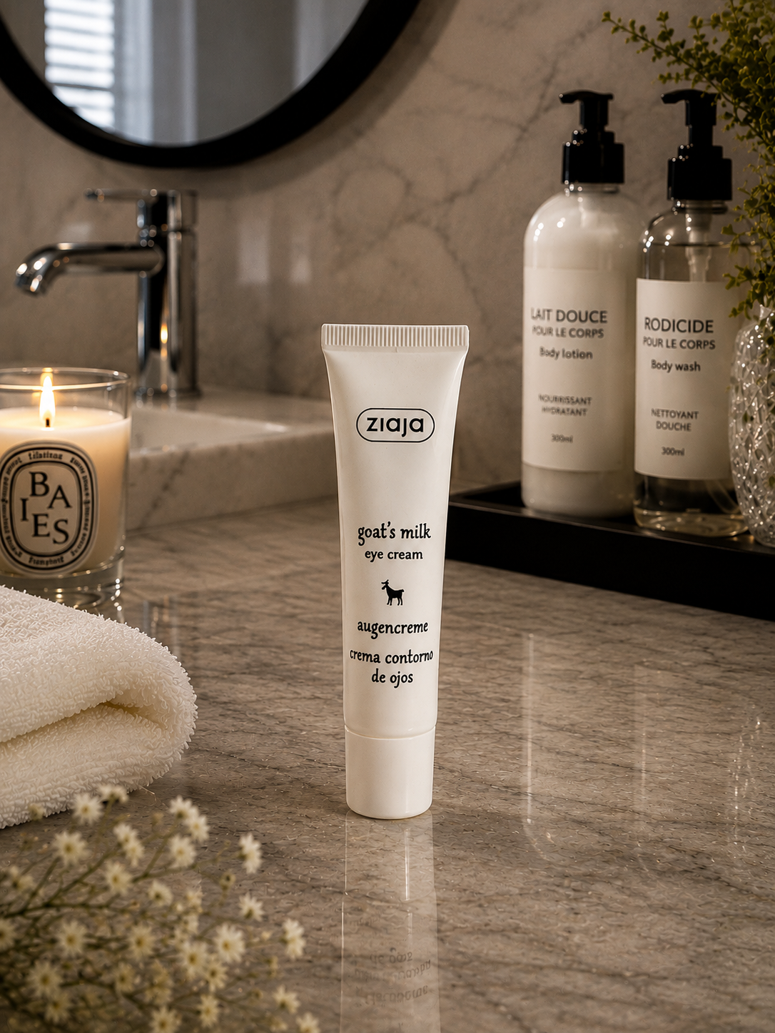 Soin Contour des Yeux Repulpant au Lait de Chèvre