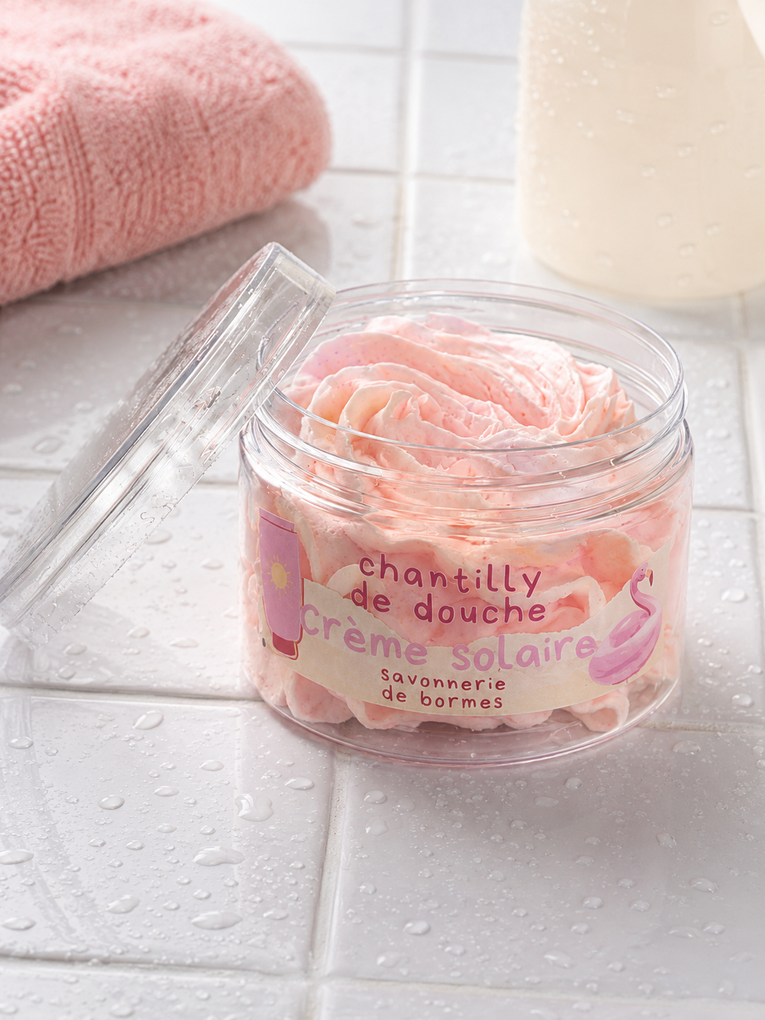 Chantilly de douche – Crème Solaire