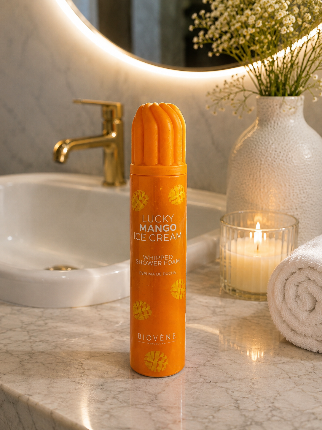 Mousse de Douche Lucky Mango Ice Cream Biovene