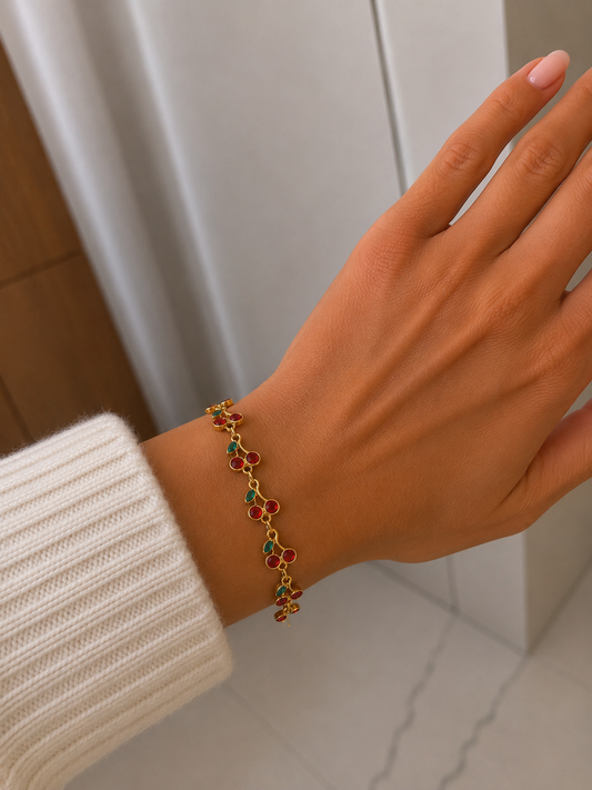 Bracelet  Cerise