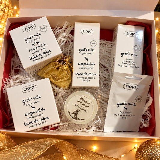🎄 Coffret Cadeau de Noël Ziaja – Rituel Beauté au Lait de Chèvre