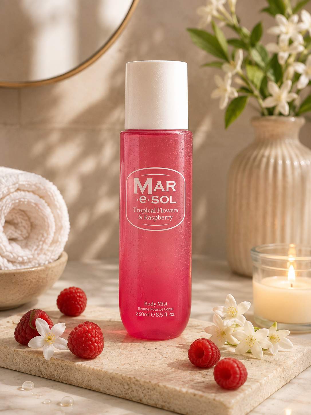 Brume Mar e Sol Framboise, Jasmin, Musc