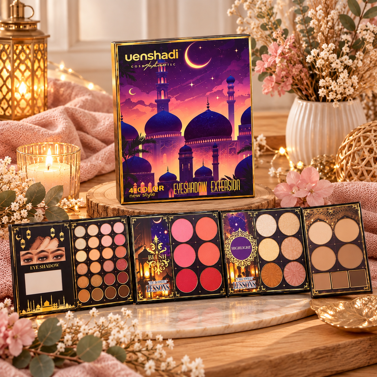 Coffret Maquillage Palette Complète Yeux & Teint