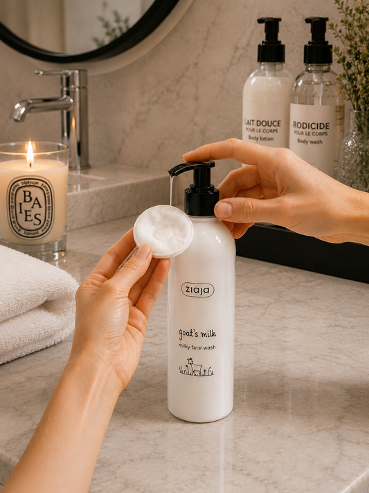 Nettoyant Visage Ultra Doux au Lait de Chèvre