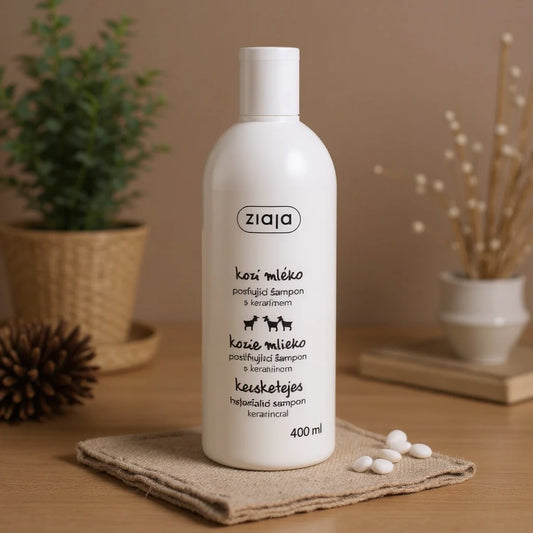 Shampoing Fortifiant à la Kératine et au Lait de Chèvre