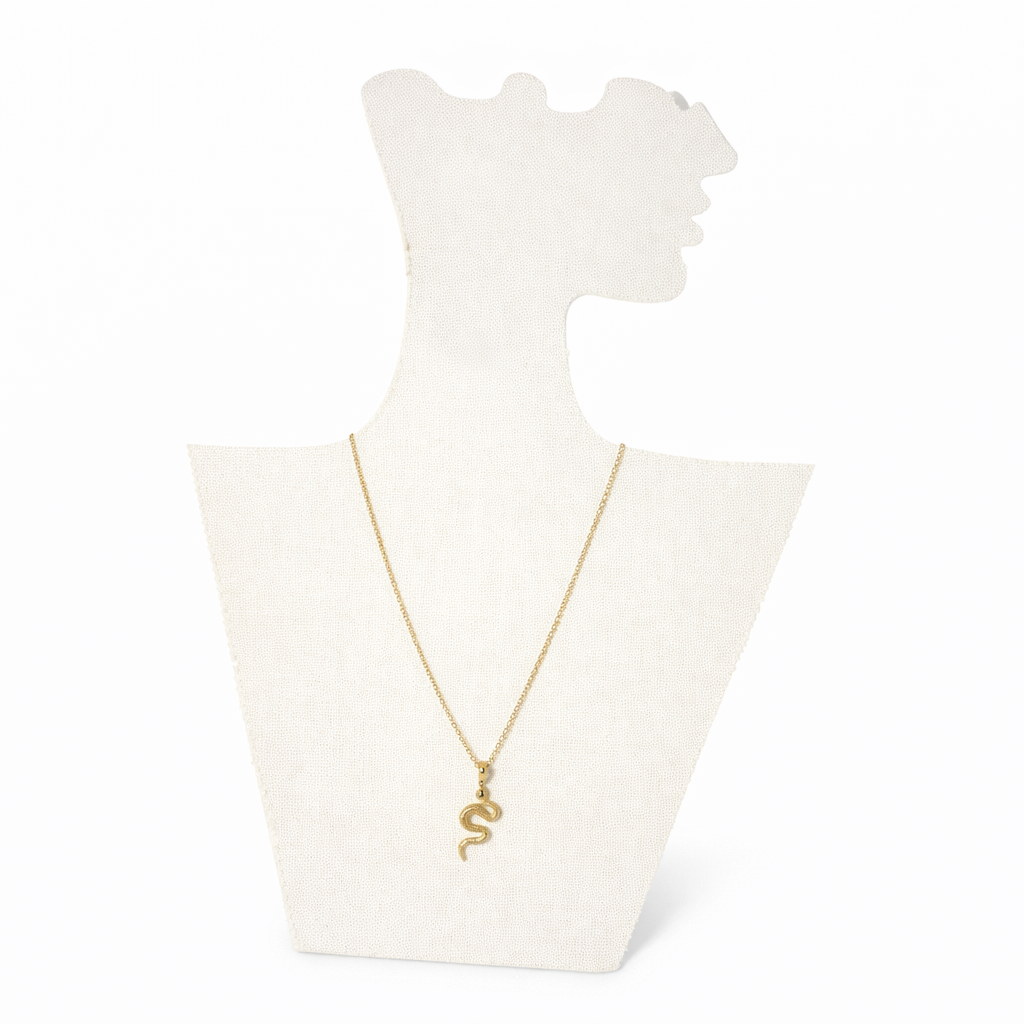 COLLIER SERPENT ÉTERNEL