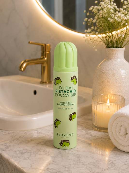 Mousse de Douche Dubai Pistachio Cocoa Biovene