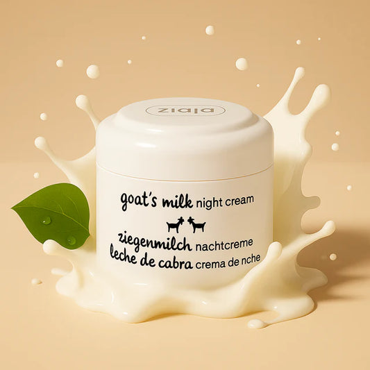 Crème de Nuit Anti-Âge au Lait de Chèvre