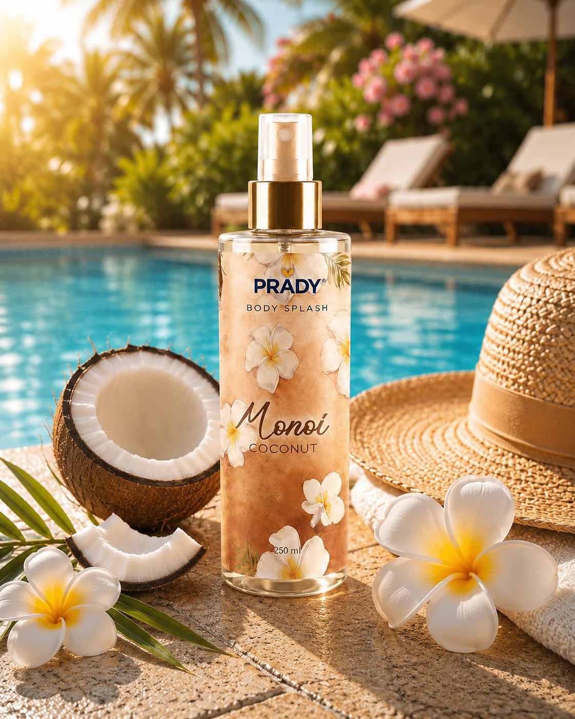 Body Splash Monoï Coconut PRADY