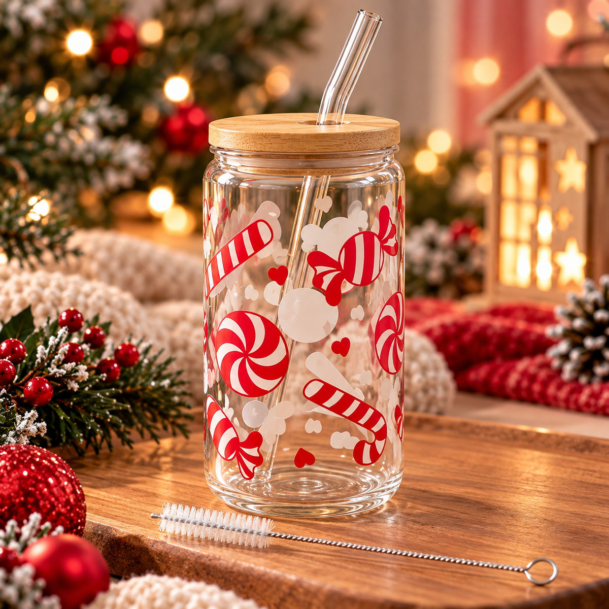 Verre canette - Douceurs de Noël