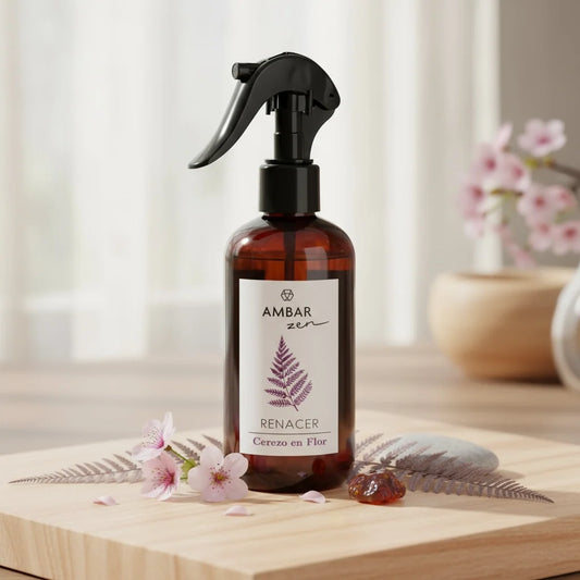Spray d'Ambiance & Voiture Collection Zen Parfum "Fleur de Cerisie