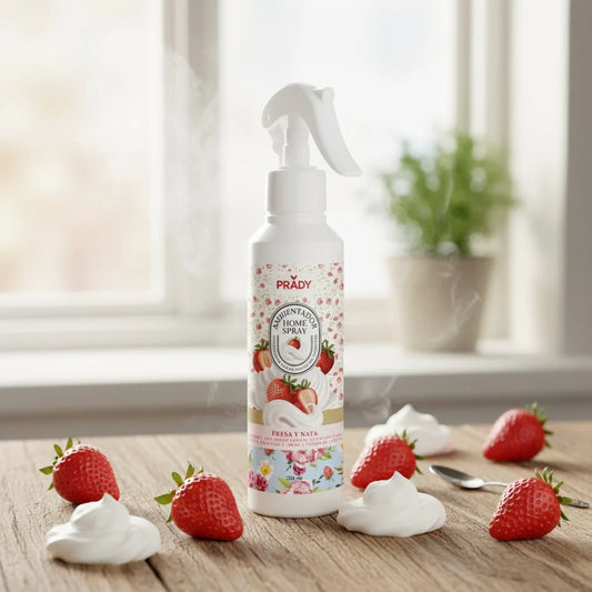 SPRAY D'AMBIANCE MAISON TISSU ET VOITURE PRADY FRAISE CHANTILLY