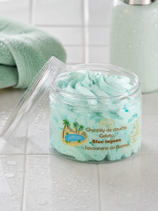 Chantilly de douche  Blue Lagoon