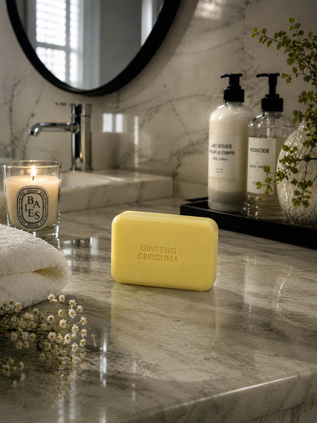 Savon Bien-être d’Orient – Gingembre & Curcuma