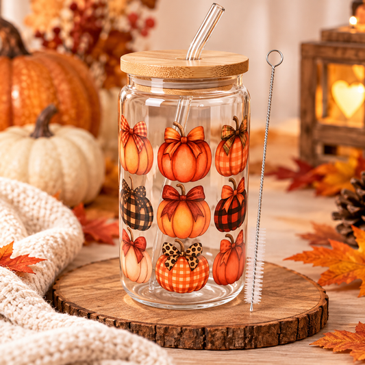 Verre Canette – Les Jolies Citrouilles d’Automne