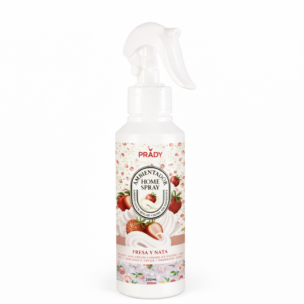 SPRAY D'AMBIANCE MAISON TISSU ET VOITURE PRADY FRAISE CHANTILLY