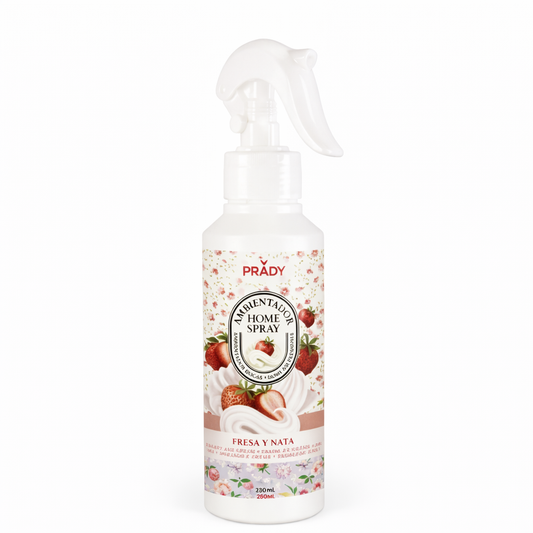 SPRAY D'AMBIANCE MAISON TISSU ET VOITURE PRADY FRAISE CHANTILLY