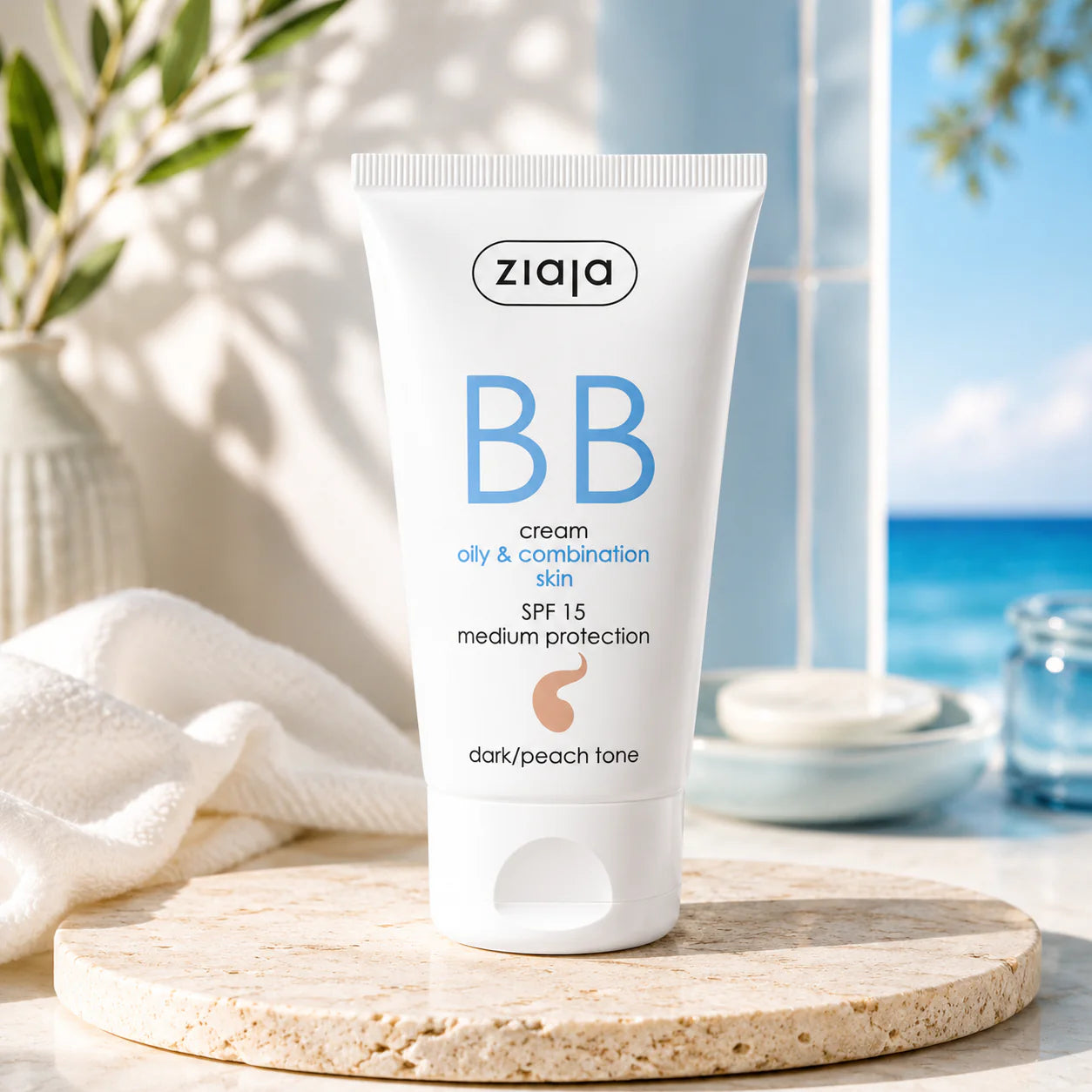 BB Crème Peaux Mixte & Grasse Ton Beige Doré - Ziaja