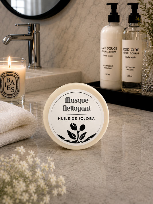 savon  masque  à l'huile de jojoba