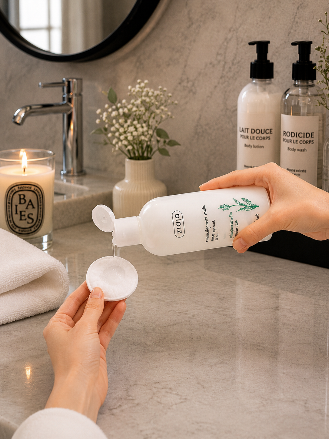 Lait Nettoyant pour Peau Sèche à l'Aloe Vera
