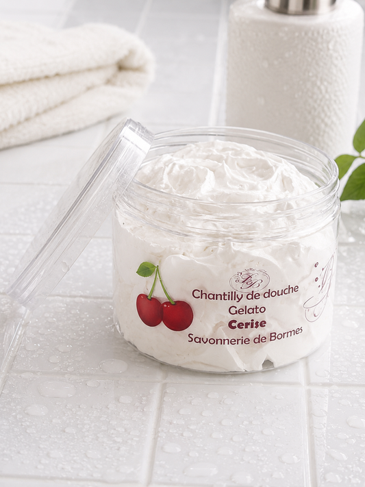Chantilly de douche  Cerise