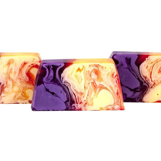 tranche de savon glycérine - Fruit de la passion